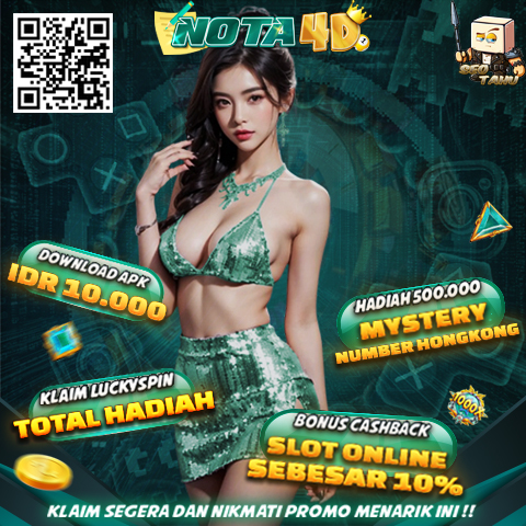 NOTA4D | Daftar Akun Pro Slot88 Depo 10K Penyedia Scatter Hitam Sangat Gacor 2025